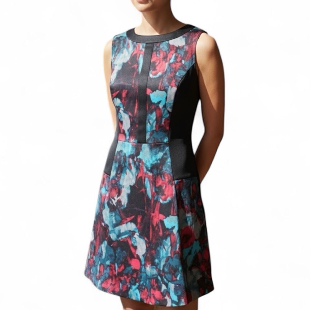 Kensie Floral Print Dress(Size Medium)